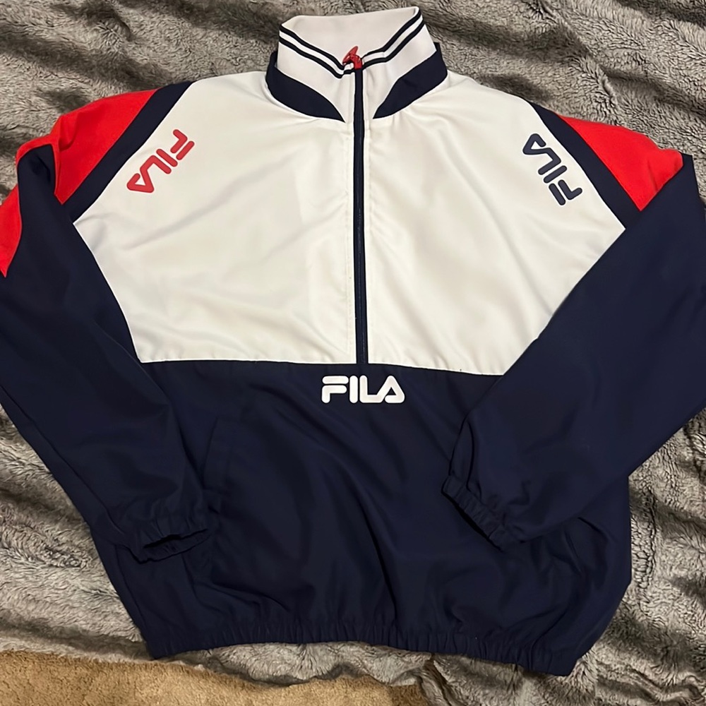 Vintage fila windbreaker